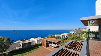 Sea vista luxury Yalikavak villa on exclusive island